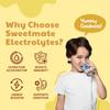 Sweetmate Electrolyte for Kids  Mango Flavor | Natural Hydration Powder | Low Sugar, Electrolyte Boost | 10 x 5g Sachets view 3