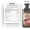 Carmine Zero Sugar Cinnamon Vanilla Syrup - 330g | New & Improved Recipe | Sweetened with Pure Monk Fruit | Natural, Plant-Based Sweetener | No Artificial Sweeteners or Additives | Low Glycemic & Low Carb | Clean Label Flavoring for Coffee & More view 2