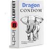 Flexfeet Dragons condome for Men 8-inch | Extra Time| view 1