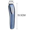 Hair & Beard Trimmer for Men Cordless Waterproof Trimmer with 4 Length Combs, Precision Blade, Cleaning Brush & Oil Bottle-Blue view 4