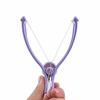PAYRUNS 1 PC Eyebrow Face Chicks Ear Finger Hand Legs Forehead Upper Lip Arms and Body Hair Threading Removal Machine Tool Epilator Tweezers Trimmer Razor Kit for Women and Men (Purple) view 3