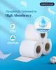 Dab N Klean 2 Ply Toilet Tissue Paper Roll - Pack of 4 | Soft & Ultra Absorbent | OBA-Free | Anti-Clog | Hygienic & 100% Natural Virgin Cellulose Fiber | 200 Pulls per Roll (4 Rolls (800 Sheets)) view 4