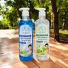 aura radiance professional non foaming clear cut shaving gel sensitive and icy cool combo pack view 2