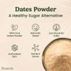 Homeda Dates Powder Organic for Kids, Baby, Adults (200g), Dry Date Sugar Natural, Kharik Powder, Khajur Seed without Sugar, 100% Natural Sweetener, No Preservatives view 3