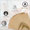 Makeup Mania 210 Pcs Large Size Waxing Strips, Non Woven Hair Removal Plain Waxing Strips - Ivory 210 Pcs view 2