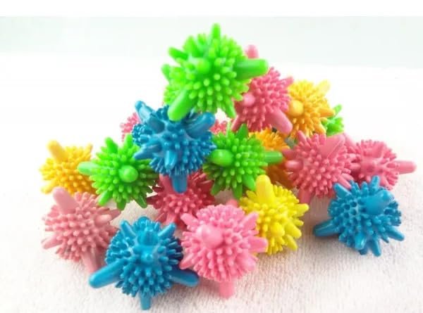 VELVERI Washing Machine Cleaner Balls | Reusable Tangle-Free Laundry Balls for Clothes | Scrubbing Cleaning Ball for Washing Machines (Multicolor, Pack of 10)