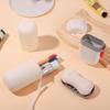 BHAVSHATRI Portable Capsule Shaped Toothbrush Holder & Soap Holder Case Cover Combo for Travel, Home, Outdoor - Multicolor (1 Soap Box - 1 Toothbrush Case) view 4