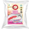 Am 2 Pm - Cheesy Garlic Mayonnaise -1 Kg | 100% Vegetarian Multipurpose Creamy Delicious Sauce For Burger, Wraps & Rolls view 1