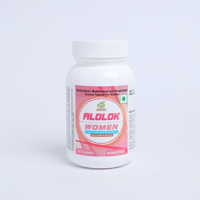 ALOLOK Women Multivitamin Tablets | Multivitamin tablets for women | Multivitamin tablet | Pack of 30 Tablets