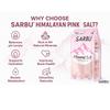 Pink Salt, 100% Natural Rock Salt Sourced from the Himalayan Ranges, Pure Sendha Namak with Minerals for Everyday Use, 1 Kg view 4