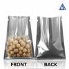 Deera Flat Storage Pouch Semi-Silver Top Open PET+Poly Food Grade Material Reusable & Heat Sealable Food Packaging Bag (Size-500gm, 8 Inch X 10 Inch) Pack of - 25 view 2