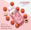 CocoHigh Lychee Juice 25% with NATA De Coco 320 ml (Pack of 24) view 4