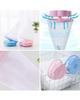 EIZOOU 10 Pcs Reusable Laundry Dryer Balls And 2 Pcs Washing Machine Floating Lint Mesh BagsSet Hair Catcher Lint Trap And Dryer Balls (Multicolor) view 3
