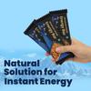 Benefic Shilajit Energy Bar (Pack of 6) 30g each | 100% Natural | No Added Sugar | No flavours, colours & chemicals | Pure Himalayan Shilajit | Protein-Rich Nuts view 2