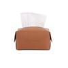 BUYHEAVEN Leather Elegant and Functional Tissue Box Paper Holder Stylish Storage Solution Large Capacity For Home Bathroom Kitchen, Office Desk Use (Multi Colour) view 1