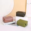 BUYHEAVEN Leather Elegant and Functional Tissue Box Paper Holder Stylish Storage Solution Large Capacity For Home Bathroom Kitchen, Office Desk Use (Multi Colour) view 4
