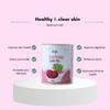 The Orgo ABC Latte Mix for glowing skin | Apple,Beetroot,Carrot Malt powder | 100% Natural Malt (250g, Beetroot malt) view 3