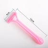 ASVINO Disposable Shaving Razor for Women & Men  6-Pack with Nourishing Strip for Smooth Hair Removal (Pink, Pack of 6) view 3