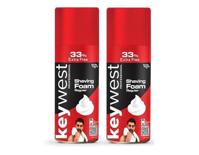 Best Shaving Foam for Men 385gm (33% Extra Free) | Shave Foam for Men All Skin Types | More Than 100 Shaves | Enriched with Tea Tree Oil, Vitamin E & Aloe Vera (pack og 2)