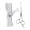 BNF Adjustable Beard Shaping Tool Set Shaper Stencil Comb + Trimming Scissor|Health & Beauty | Hair Care & Styling | Brushes & Combs|1 Piece Beard Shaper Comb view 4