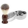 BNF Set of 2 Pieces Shaving Brush Shave Bowl Mug Cup with Lid Kit for Men Barber|Health & Beauty | Shaving & Hair Removal | Shaving Brushes & Mugs|1X Shaving Brush view 1