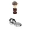 BNF Set of 2 Pieces Shaving Brush Shave Bowl Mug Cup with Lid Kit for Men Barber|Health & Beauty | Shaving & Hair Removal | Shaving Brushes & Mugs|1X Shaving Brush view 2