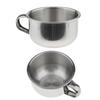 BNF 2 Pieces Stainless Steel Men's Shaving Mug Bowls Barber Beard Soap Mug Cups|Health & Beauty | Shaving & Hair Removal | Shaving Brushes & Mugs|2 Pieces Shaving Bowl view 4