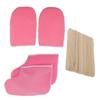 BNF Paraffin Wax Protection Hand Spa Mask Gloves Booties + 50pcs Spatulas Stick|Health & Beauty | Shaving & Hair Removal | Waxing Supplies|1 Pair Of Paraffin Wax Protection Gloves view 2