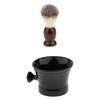 BNF Set of 2 Pieces PVCShaving Brush with Ceramic Mug Cup Bowl Kit for Men|Health & Beauty | Shaving & Hair Removal | Shaving Brushes & Mugs|1X Shaving Brush view 1