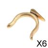 FASHIONMYDAY 6xTrumpet Finger Hook Holder - Fits Many School Brands Size_2 | Musical Instruments & Gear | Brass | Bugles view 2