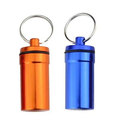 BNF 2 Pieces Sealed Waterproof Alloy Pill Medicine Box Container Bottle Keychain|Health & Beauty | Health Care | Pill Boxes, Pill Cases|2 Pieces Waterproof Alloy