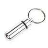BNF 2x Waterproof 1" Silver Pill Fob Case Box Holder Container Keychain Camp Outdoor|Health & Beauty | Health Care | Pill Boxes, Pill Cases|1 X Pill Fob view 1