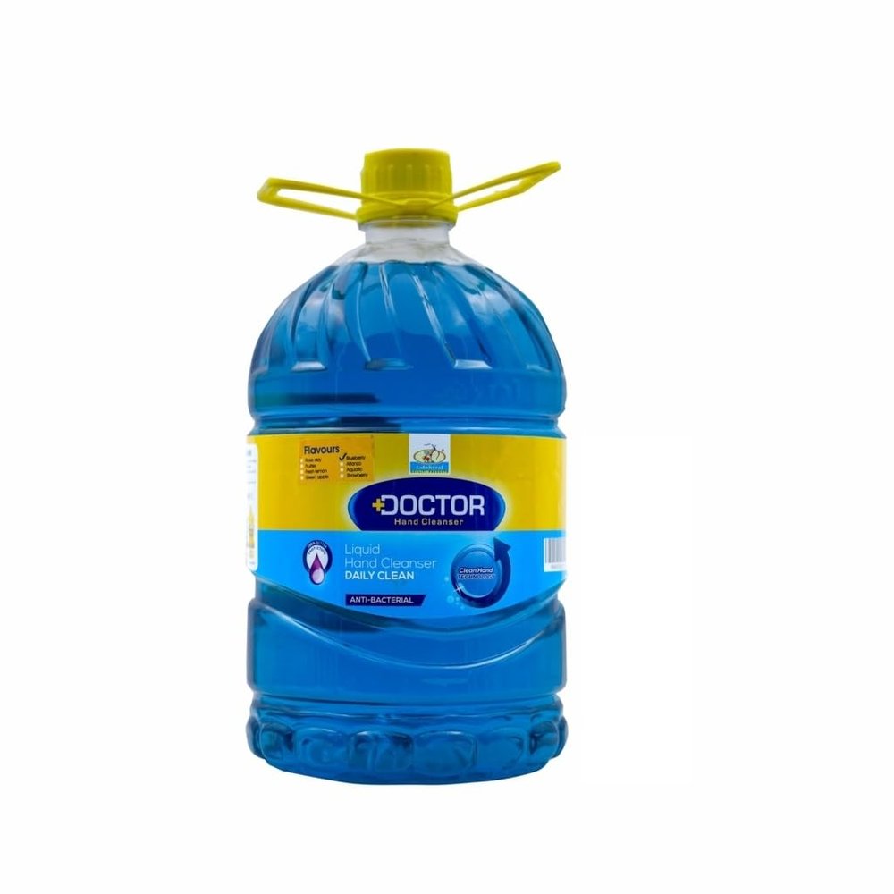 Doctor Hand Wash | Antibacterial Daily Hand Soap  5L Blue | Soft on Hands, Hard on Germs