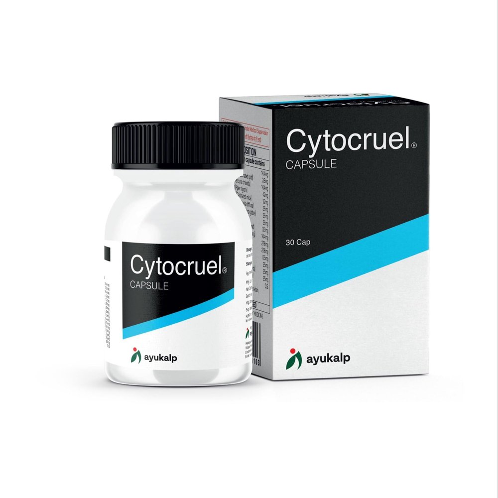 Ayu-Kalp Cytocruel 30 capsules II Ayurvedic II