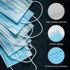 Fabaura 100% Certified Surgical masks, 3 ply mask pollution mask, face mask, Washable, Reusable, Water Resistant Surgical Mask With Nonwoven Fabric Layer (100, Blue) view 2