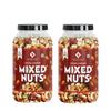 Nature Purify Premium Mixed Dry Fruits 2x500 GM (Total 1 KG) | Nut Dried Almonds, Black Raisins, Cashewnuts, Raisins, Apricot & Many More, Dry Fruits for Energy view 1
