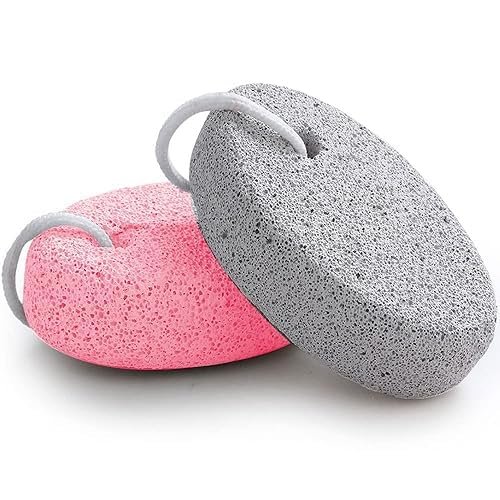 Pumice Stone for Feet, Lava Pedicure Tools Hard Skin Callus Remover for Feet