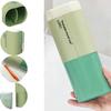Dalveen Portable Toothbrush Case with Toothpaste Holder | Travel-Friendly, Leak-Proof Design for Camping & Daily Use (1 Piece, Green) view 2