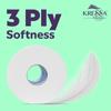 Kressa 3-Ply Toilet Paper - 8 Rolls x 300 Pulls (Total 2,400 Pulls) Soft & Strong 3-Ply Toilet Tissue (Pack of 8) view 3