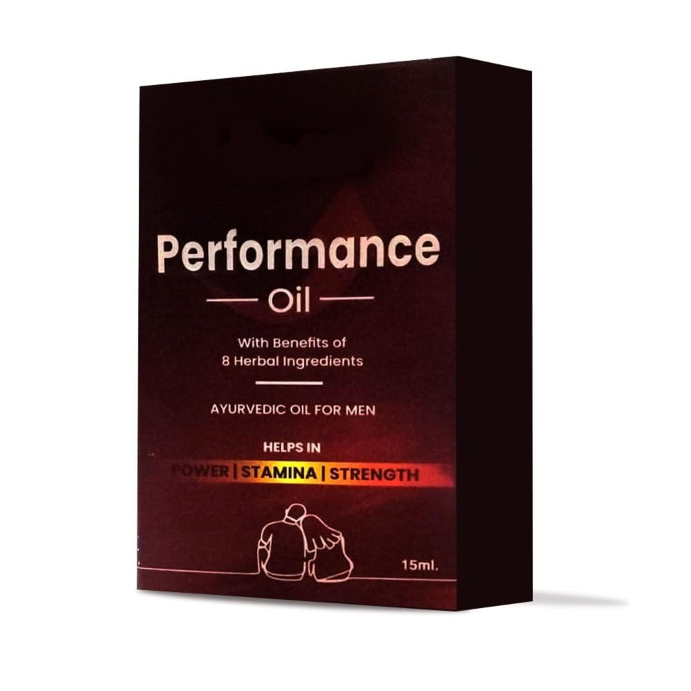 Ayurvedic Massage Oil for Men - Ayurvedic Oil with 8 Herbal Ingredients, Supports Strength, Storage Space, Stamina, Power, Muscle Growth, Immunity & Daily Wellness - 15ml