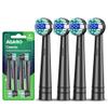 AGARO Cosmic Oscillating Brush Head Refill 4pcs | Soft-bristle toothbrush for effective plaque removal and a healthier smile. view 1