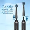 AGARO Cosmic Oscillating Brush Head Refill 4pcs | Soft-bristle toothbrush for effective plaque removal and a healthier smile. view 4