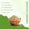 THAKAR Naturale/Whole Coriander - Dhaniya | Natural Coriander Seeds | 100% Pure | Mineral Rich | Preservatives Free | Pure and Natural Coriander Seeds/Whole Dhaniya Seeds Indian Masala (150g Pack) view 4