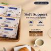 Dab N Klean 1 Ply Tissue Paper Napkins - Pack of 12 | Super Soft & Ultra Absorbent | OBA-Free | Pet Safe | 100% Natural Virgin Cellulose Fiber | 24 x 24 cm, 100 Pulls per Pack (12 Packs (1200 Sheets)) view 2