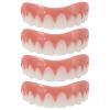 ELBME Silicone Smiling Braces Upper False Teeth Veneers Cosmetic Tooth Cover view 1