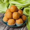 Besan Laddu Gud 250g| Handmade Indian Desi Ghee Mithai | Guilt-Free Treat | No Refined Sugar | No Palm Oil | Traditional Festive Dessert | Healthy Sweet Gift Pack | Festive Gift Hamper view 2