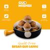 Besan Laddu Gud 250g| Handmade Indian Desi Ghee Mithai | Guilt-Free Treat | No Refined Sugar | No Palm Oil | Traditional Festive Dessert | Healthy Sweet Gift Pack | Festive Gift Hamper view 3