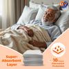 MYAID Unisex Disposable Underpads for Adults | Super Absorbent, Soft & Leakproof Under Sheets | Protects Surfaces from Incontinence, 40 Count, Large Size (60x90 cm), Pack of 4 view 3
