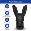 Dr. Tech Respiratory Muscle Trainer Improve Breathing Ability Lung Device Breath Enhancer for Increased Sports Breathing Fitness Men and Women (Pack of 1) view 3