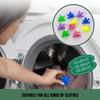 Reusable Laundry Balls for Washing Machine Solid Colorful Machine Washing Ball (New Pattern) Silicone, Multicolor, Pack of 12 view 3